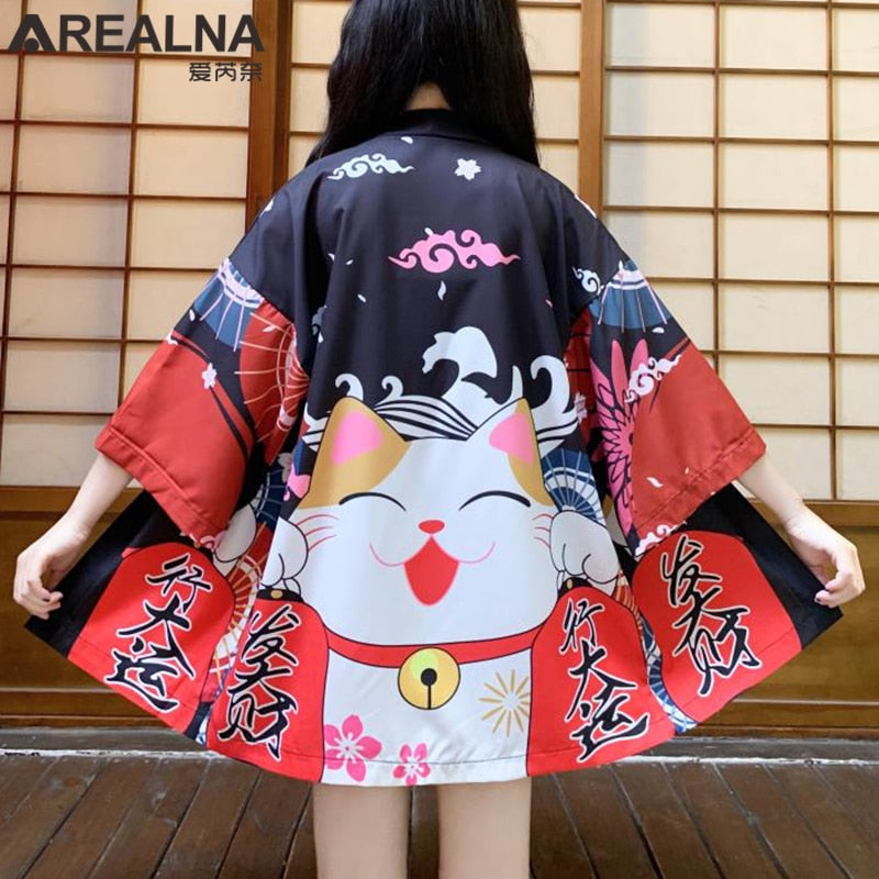 Japanese Traditional Kimono for Women (6) One Size