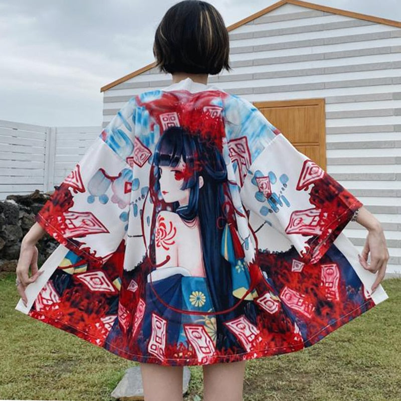 Japanese Traditional Kimono for Women (5) One Size