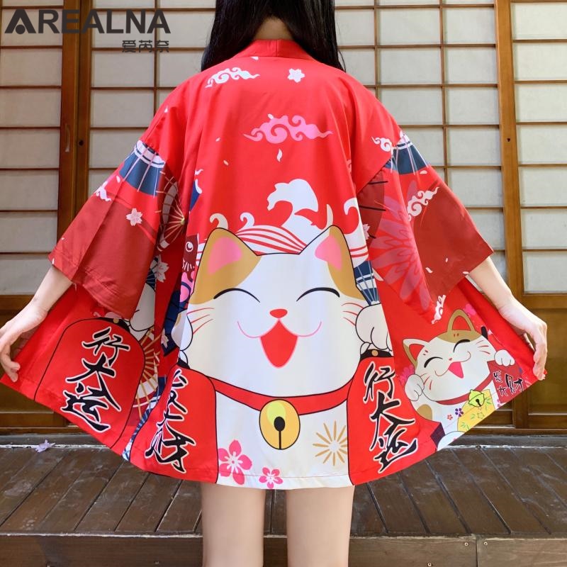 Japanese Traditional Kimono for Women (7) One Size
