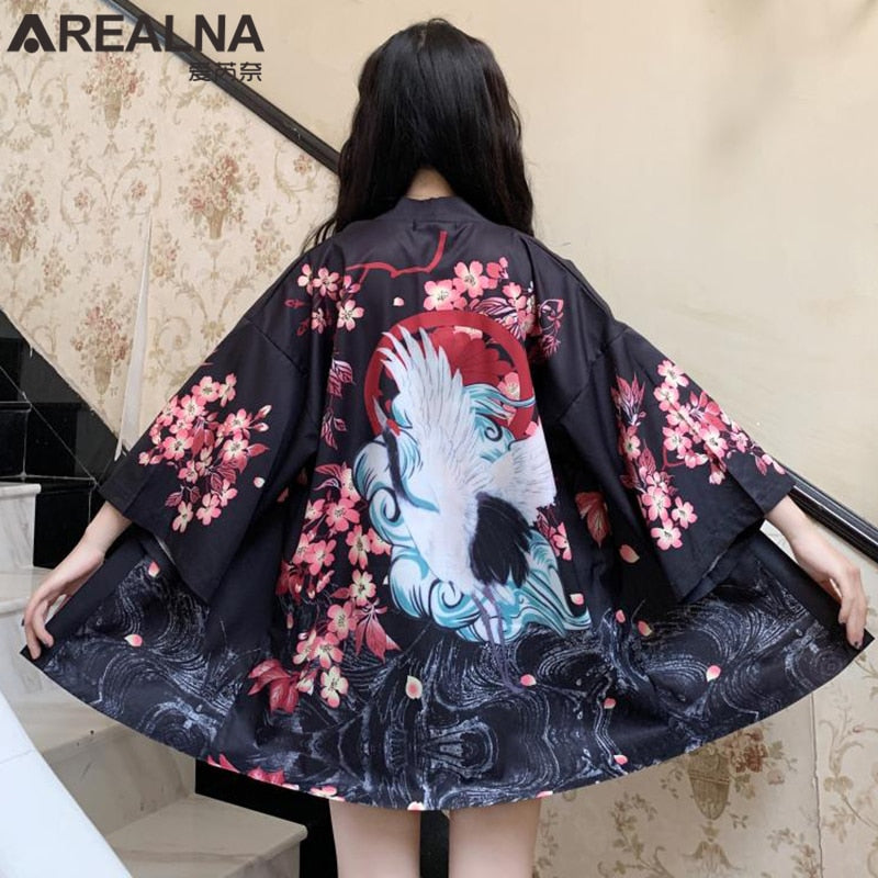 Japanese Traditional Kimono for Women (9) One Size