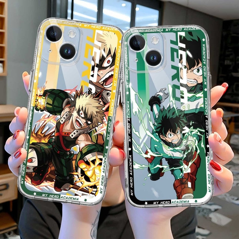 My Hero Academia Anime Iphone Case High Quality Anime Printed