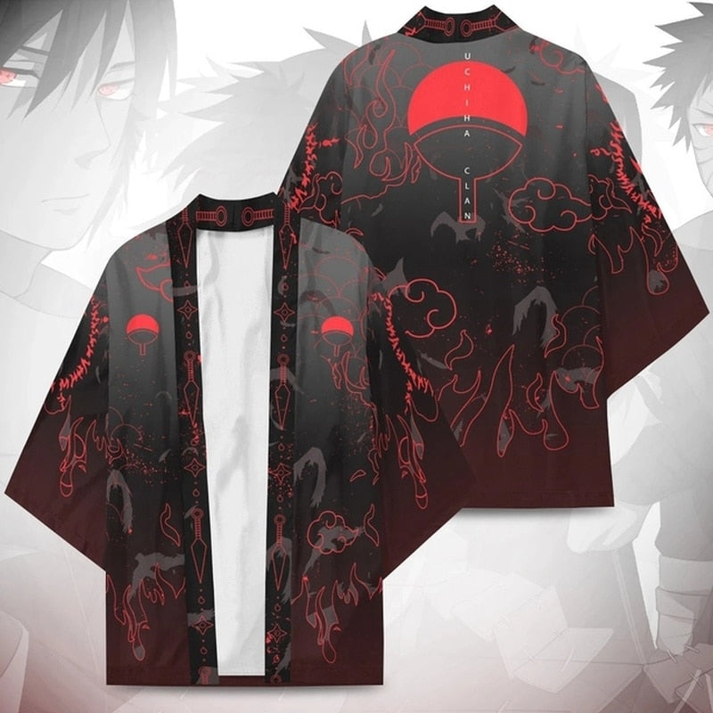 Naruto Anime Japanese Kimono Dress 11