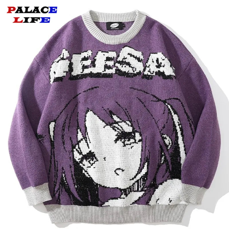 Anime 2025 knitted sweater