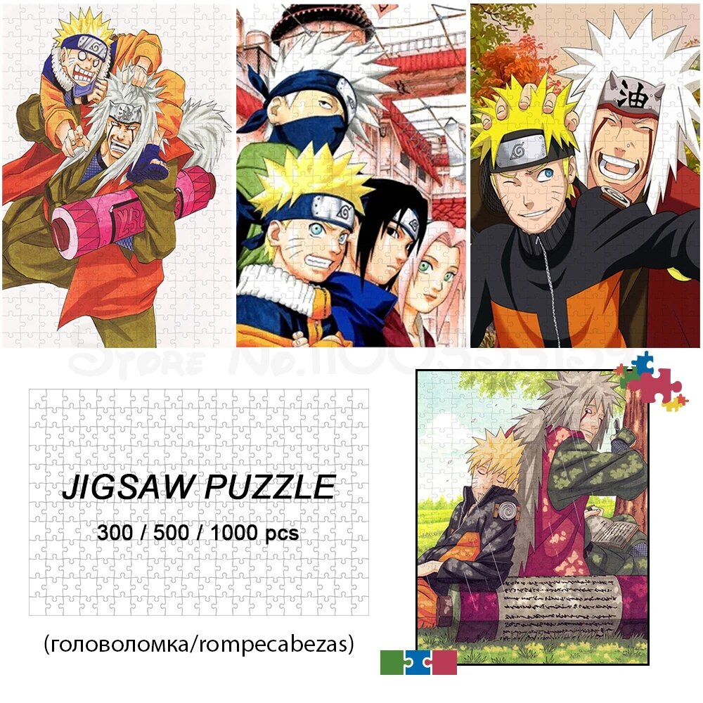 Naruto Shippuden: Team 7 3D Jigsaw Puzzle (300 Pieces) – Posters