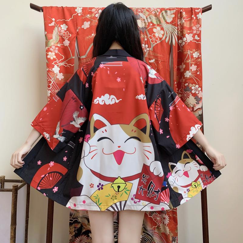 Japanese Traditional Kimono for Women (8) One Size