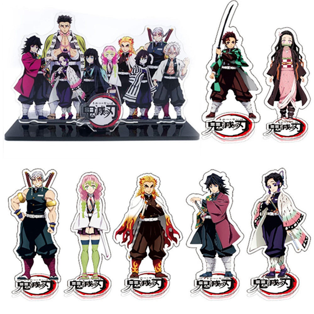 Demon slayer acrylic selling stands