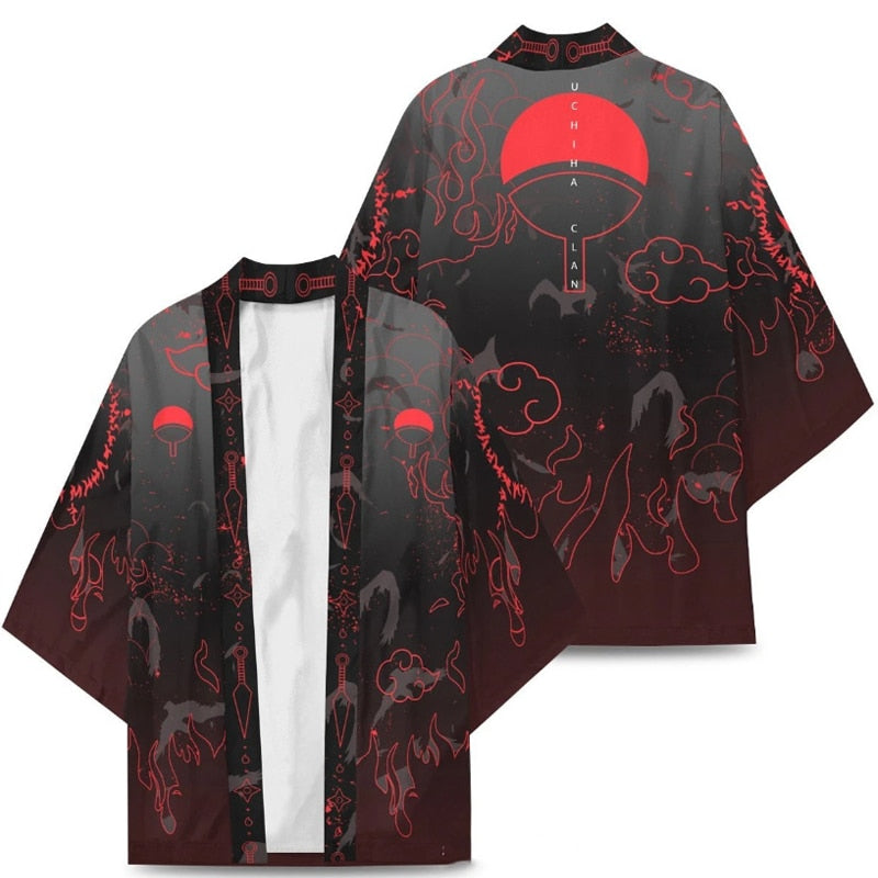 Naruto Anime Japanese Kimono Dress