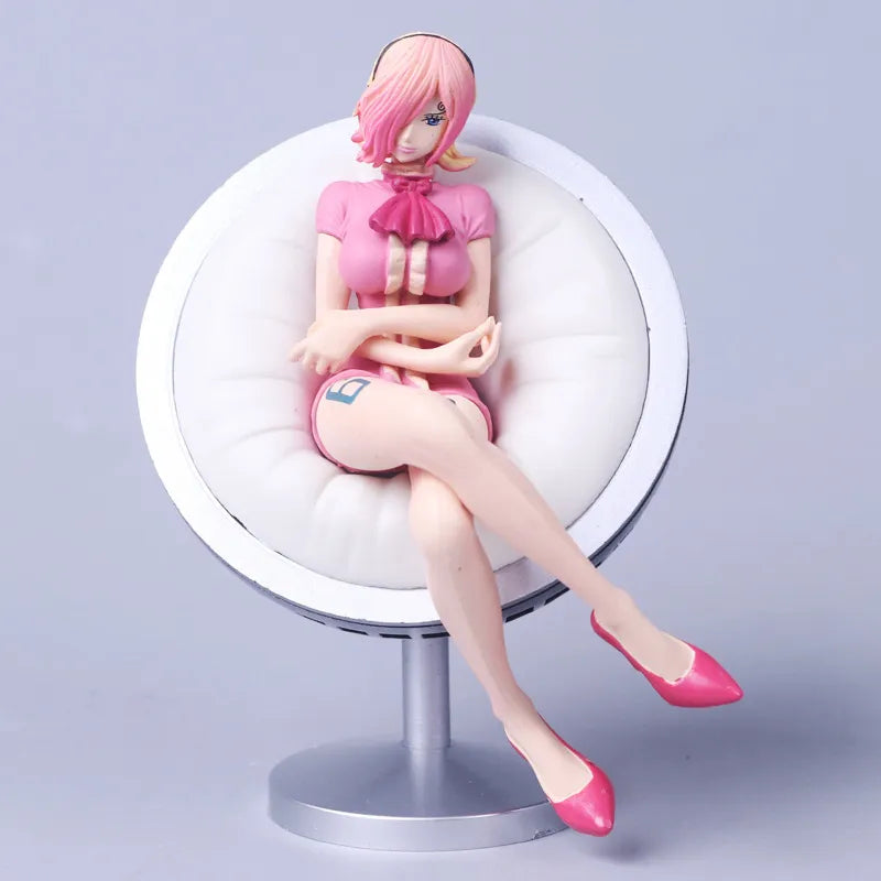One Piece Sitting Position Action Figure Vinsmoke Reiju 11cm