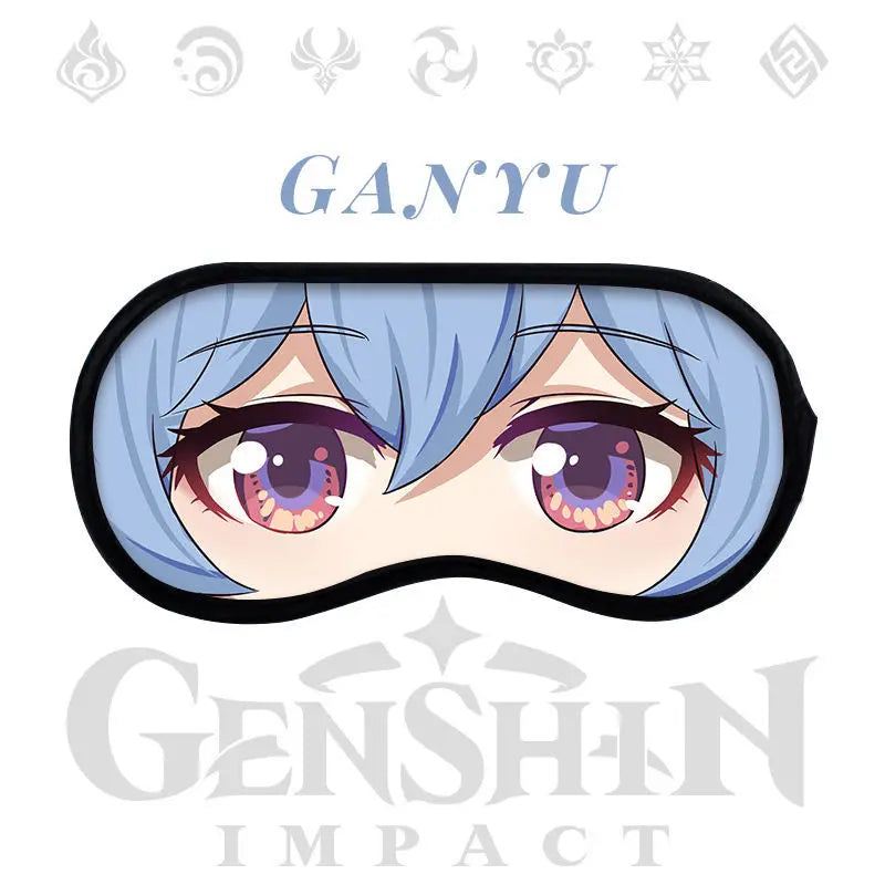 Genshin Impact Sleeping Eye Mask Style 17