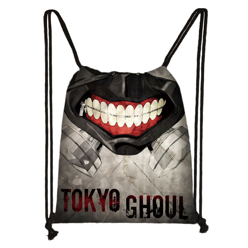 Kaneki Ken Tokyo Ghoul Drawstring bag 5