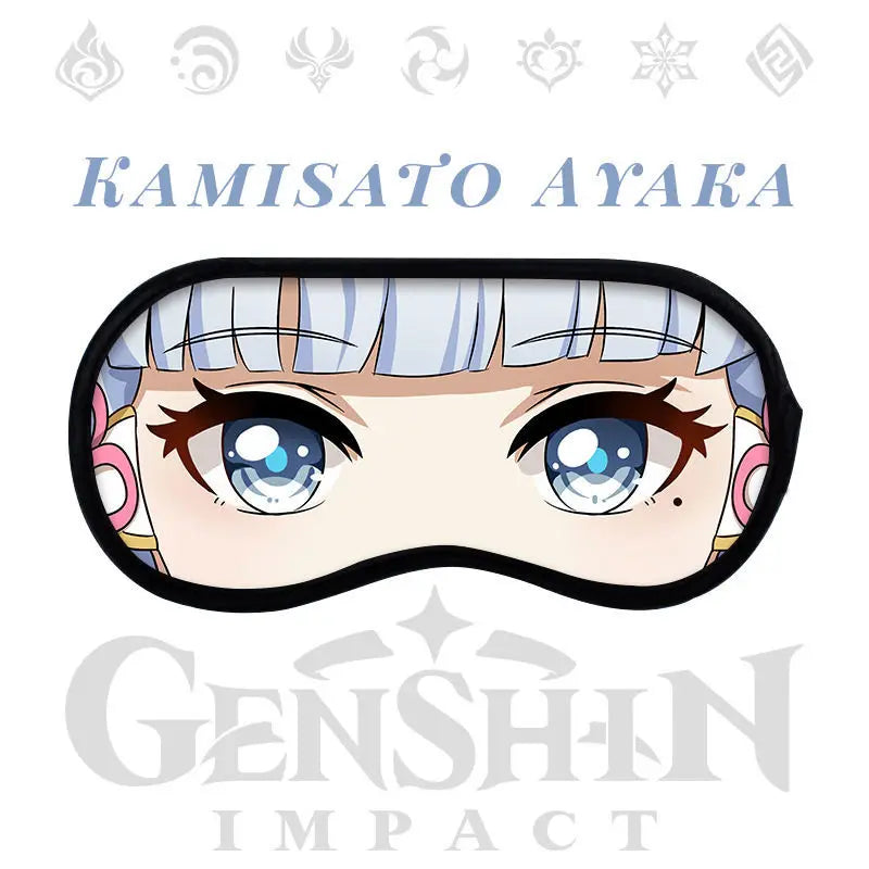 Genshin Impact Sleeping Eye Mask Style 3