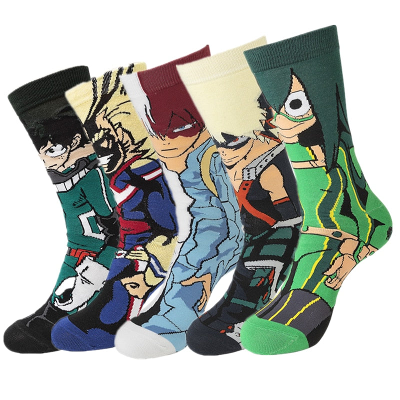 My Hero Academia Midoriya Izuku Anime Socks