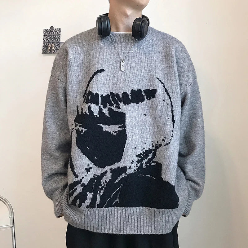 Japanese Design Pullover Sweater