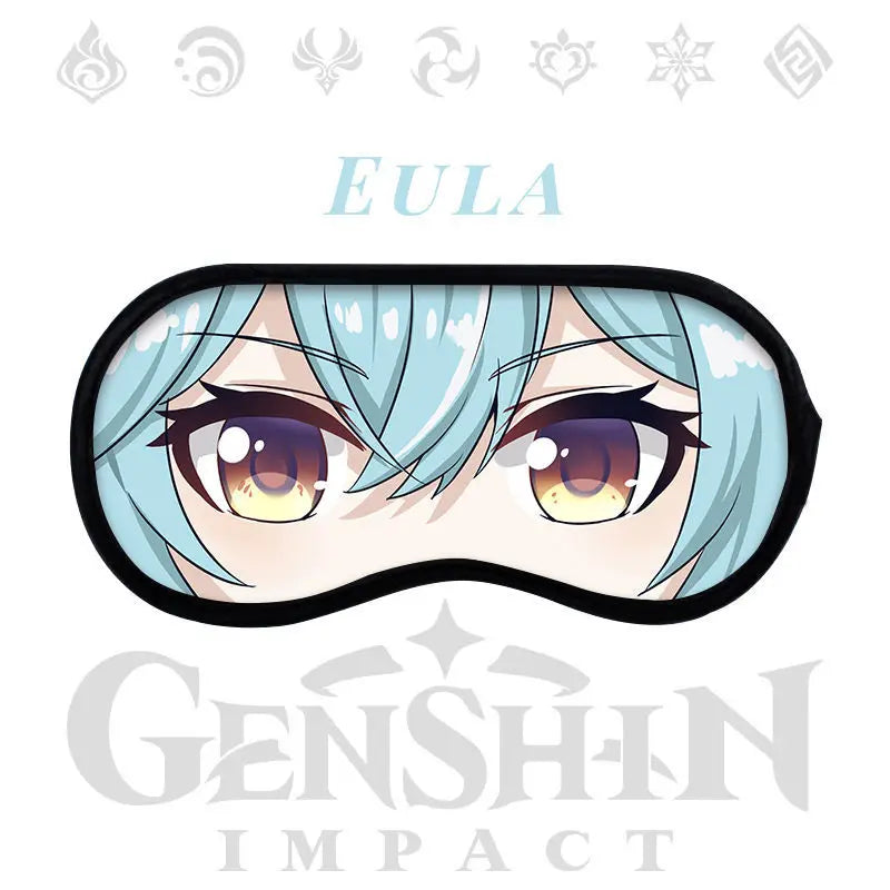 Genshin Impact Sleeping Eye Mask Style 2