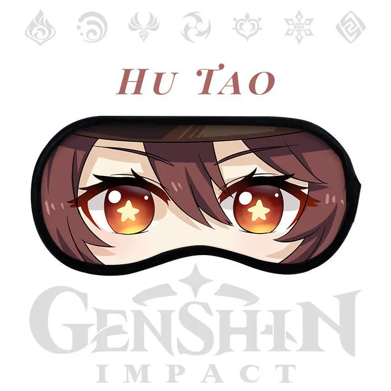 Genshin Impact Sleeping Eye Mask Style 8