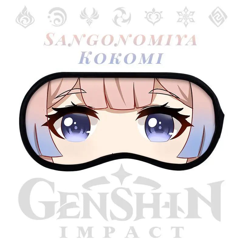 Genshin Impact Sleeping Eye Mask Style 6