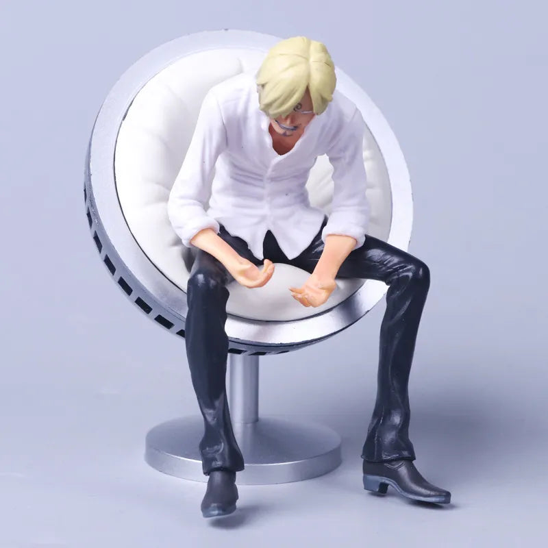 One Piece Sitting Position Action Figure Vinsmoke Sanji 11cm