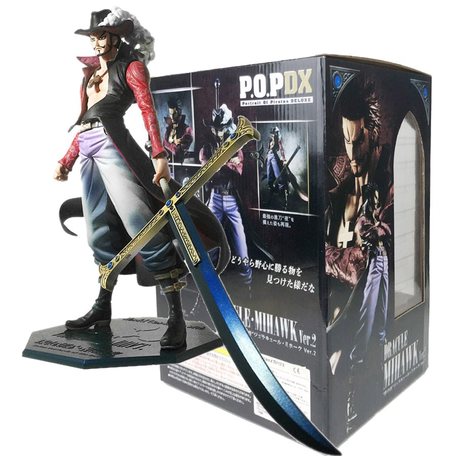 Dracule Mihawk One Piece Anime Action Figure Default Title