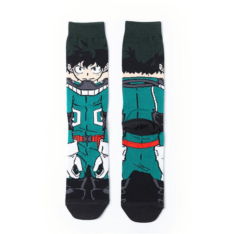 My Hero Academia Midoriya Izuku Anime Socks