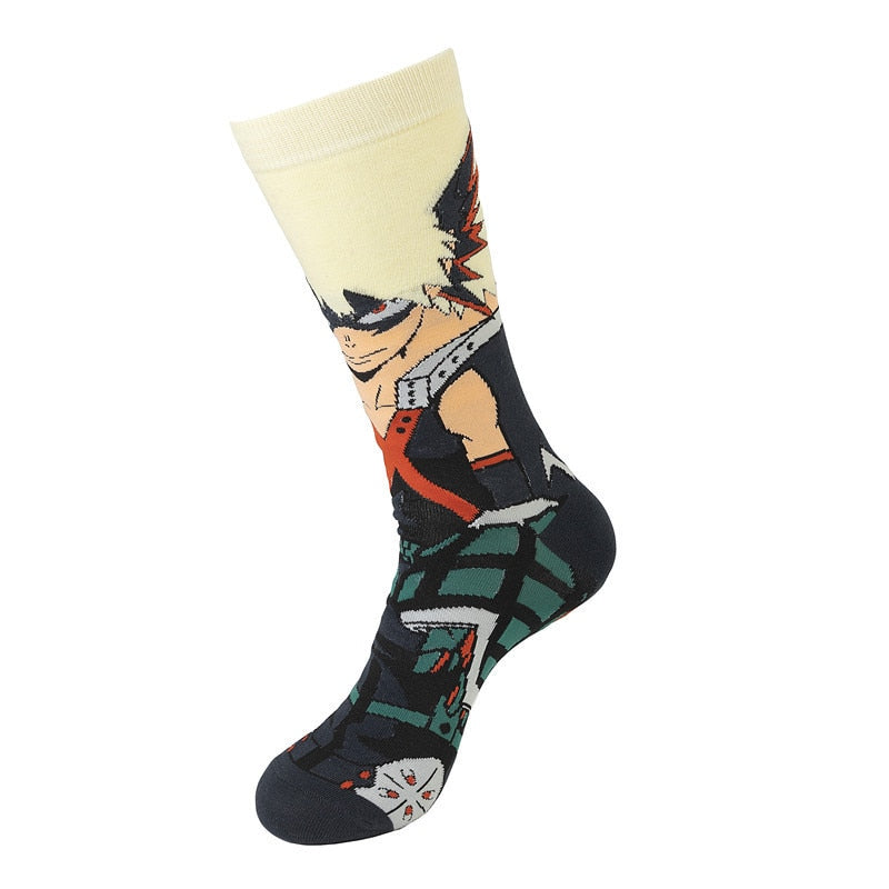 My Hero Academia Midoriya Izuku Anime Socks 4 Long