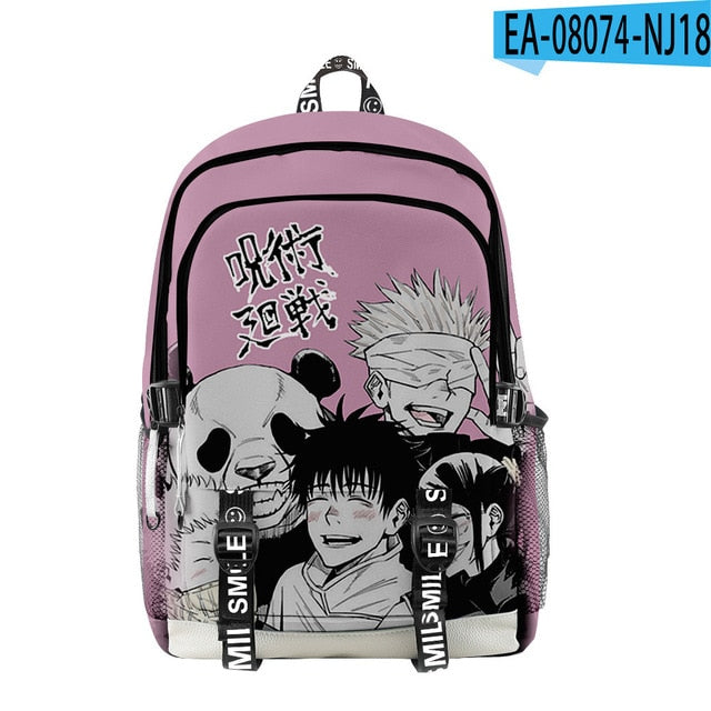 JUJUTSU KAISEN ANIME MANGA COMIC deals STYLE BACKPACK