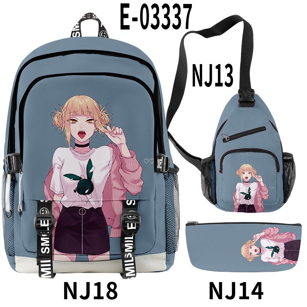 My Hero Academia Backpacks School Bag 3D bag 24