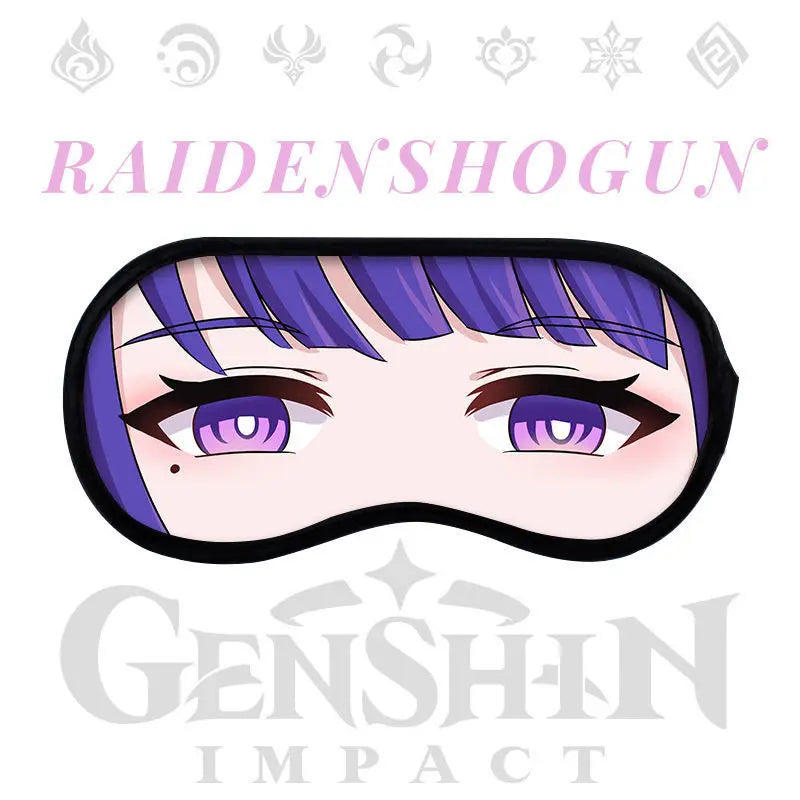 Genshin Impact Sleeping Eye Mask Style 5