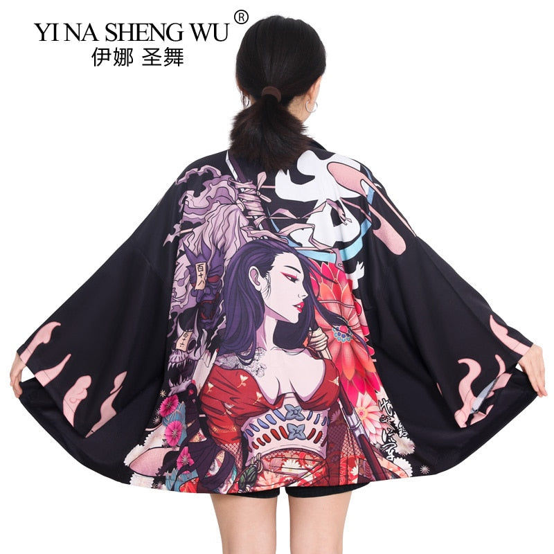 Japanese Design Yukata Kimono for Women 12