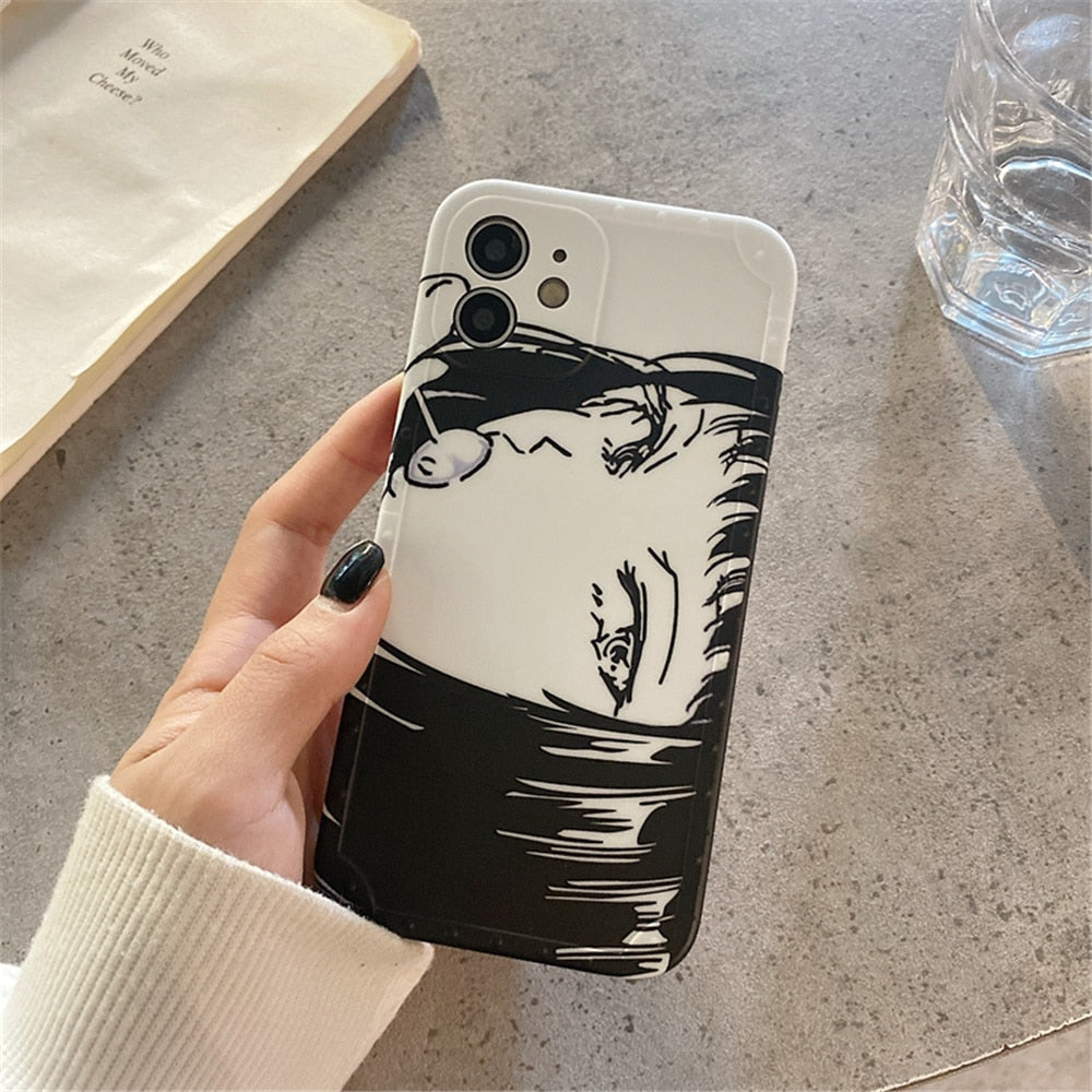 Junji Ito Horror Anime Art Case Iphone
