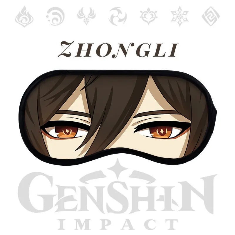 Genshin Impact Sleeping Eye Mask Style 9