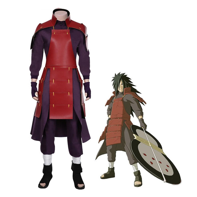 Naruto Characters Cosplay Costume Uchiha Madara