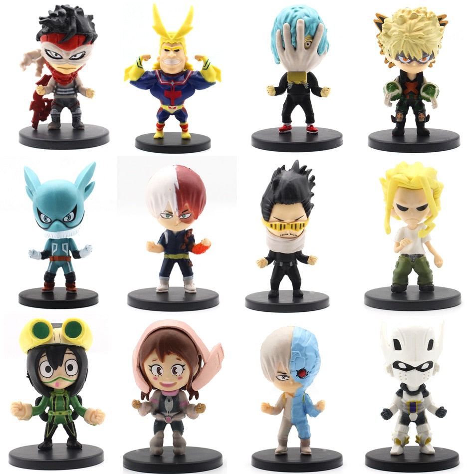 12pcs/Set Anime My Hero Academia Figure 12pcs