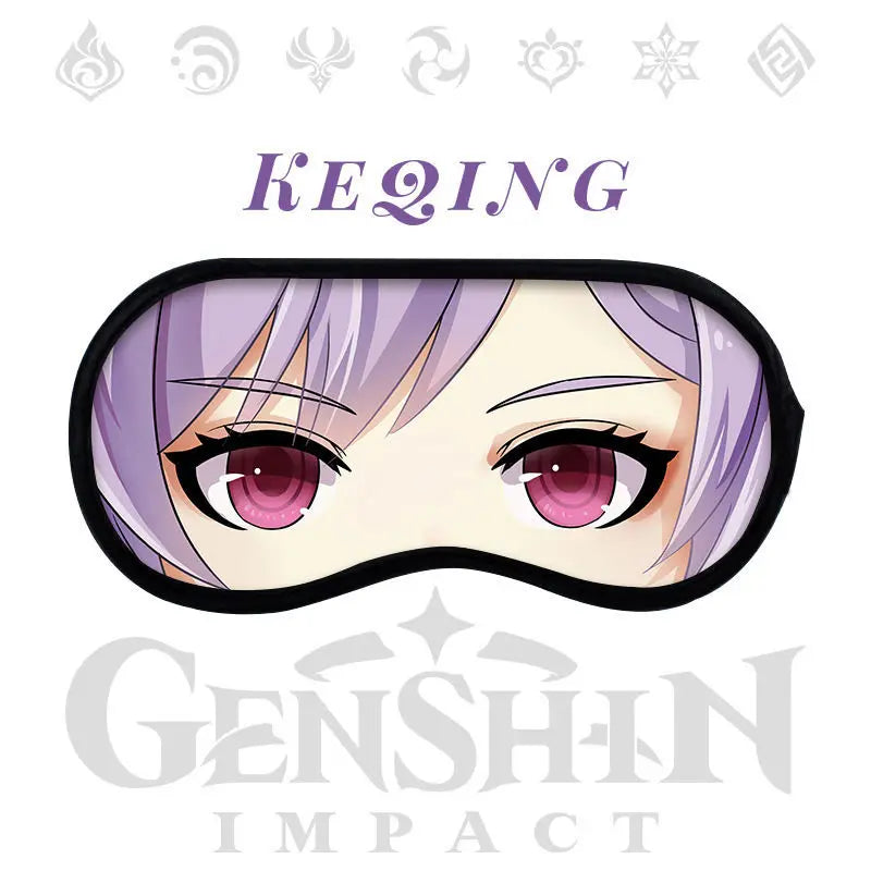 Genshin Impact Sleeping Eye Mask Style 15