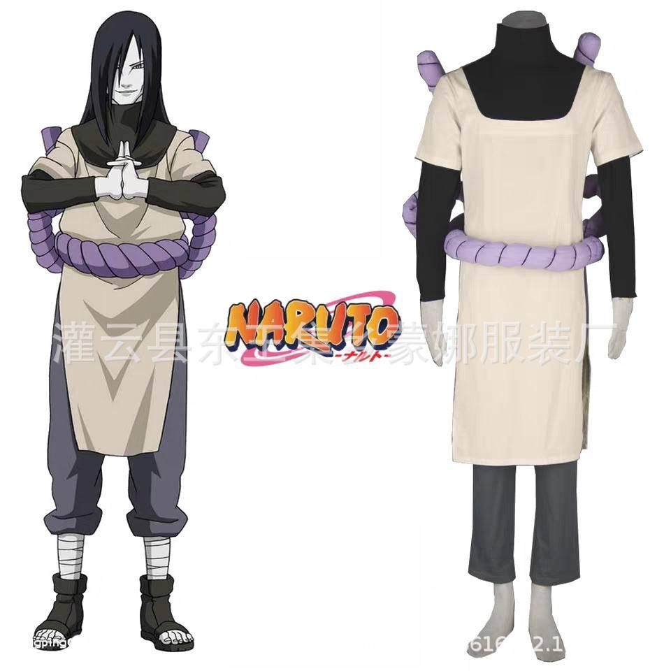 Naruto Characters Cosplay Costume Orochimaru