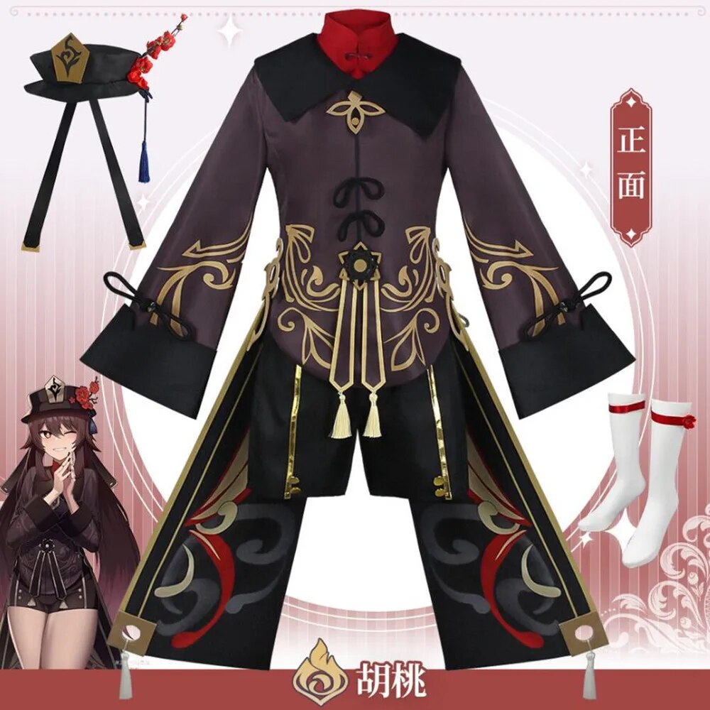 Genshin Impact Hutao Cosplay Costume