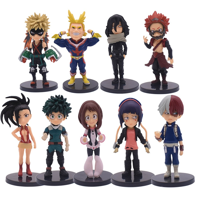 9pcs/Set Anime My Hero Academia Figure 9pcs