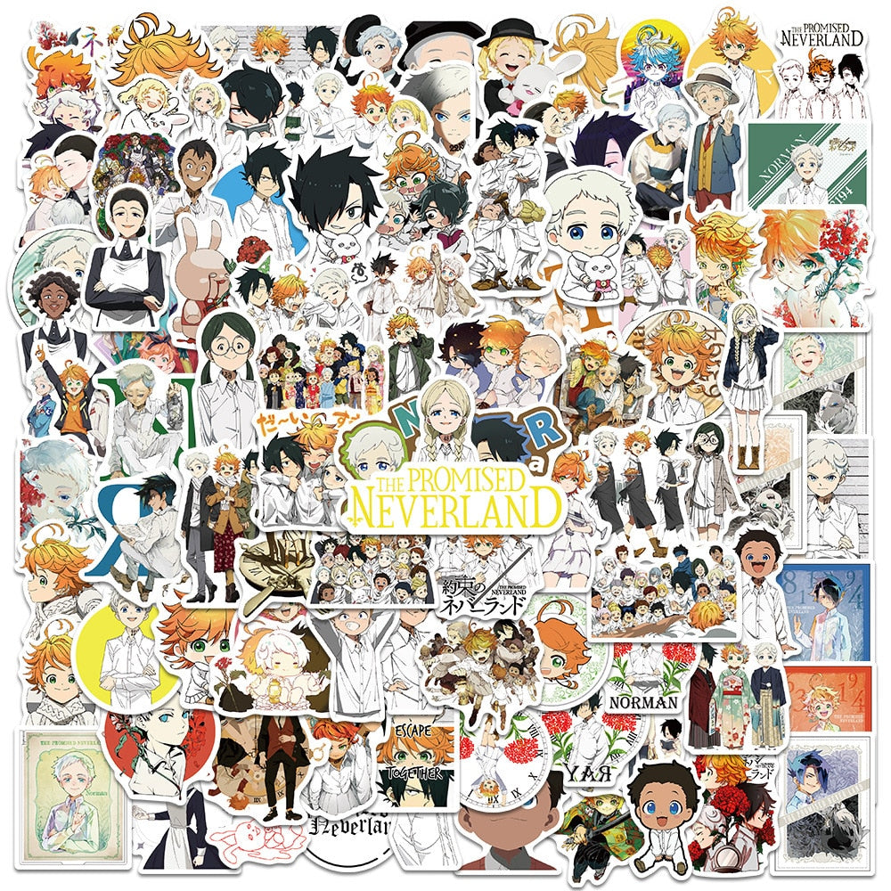 50pcs Mix Anime Sticker Demon Slayer Haikyuu Stickers Poster