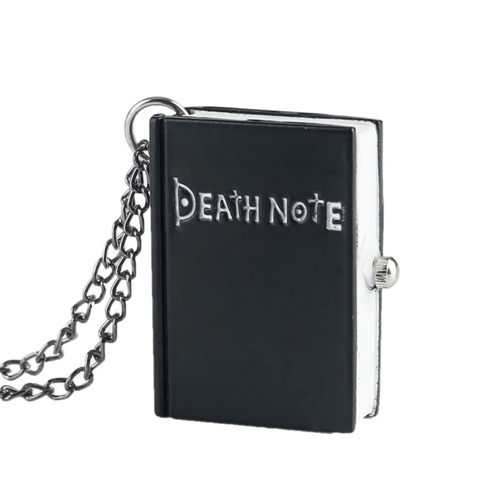 Death Note Book Locket Necklace black