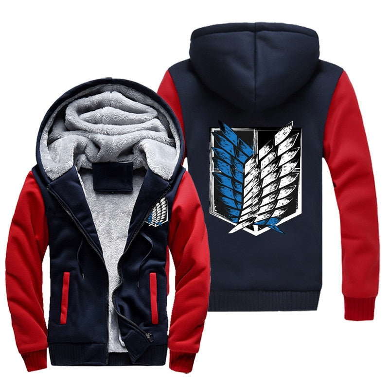 Attack on Titan Jacket Red