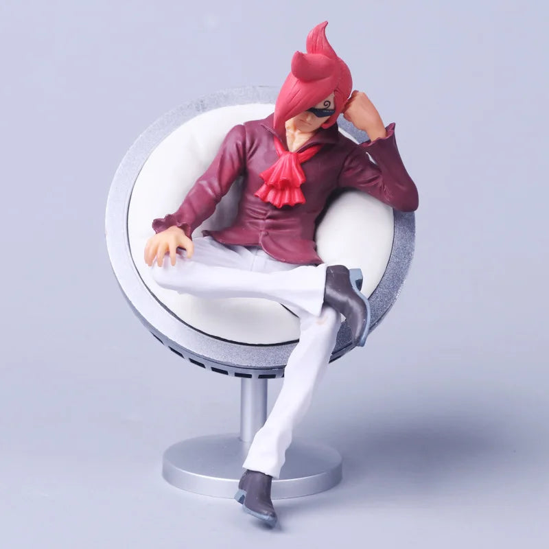 One Piece Sitting Position Action Figure Vinsmoke Ichiji 11cm