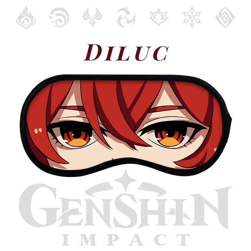 Genshin Impact Sleeping Eye Mask Style 22