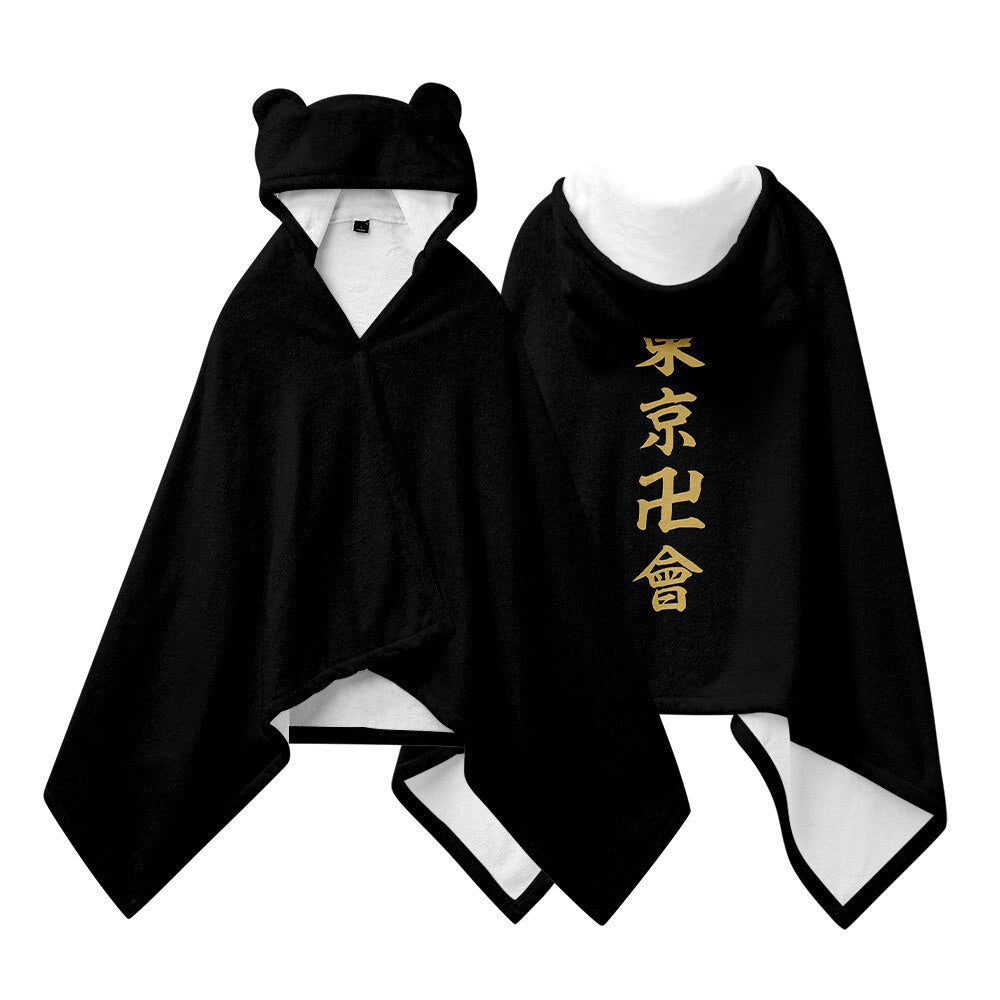 Anime Tokyo Revengers Wearable Blanket Hoodie
