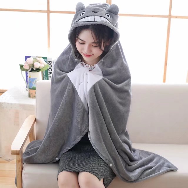Natsume Reiko Cosplay Blanket Hoodie cloak only 1