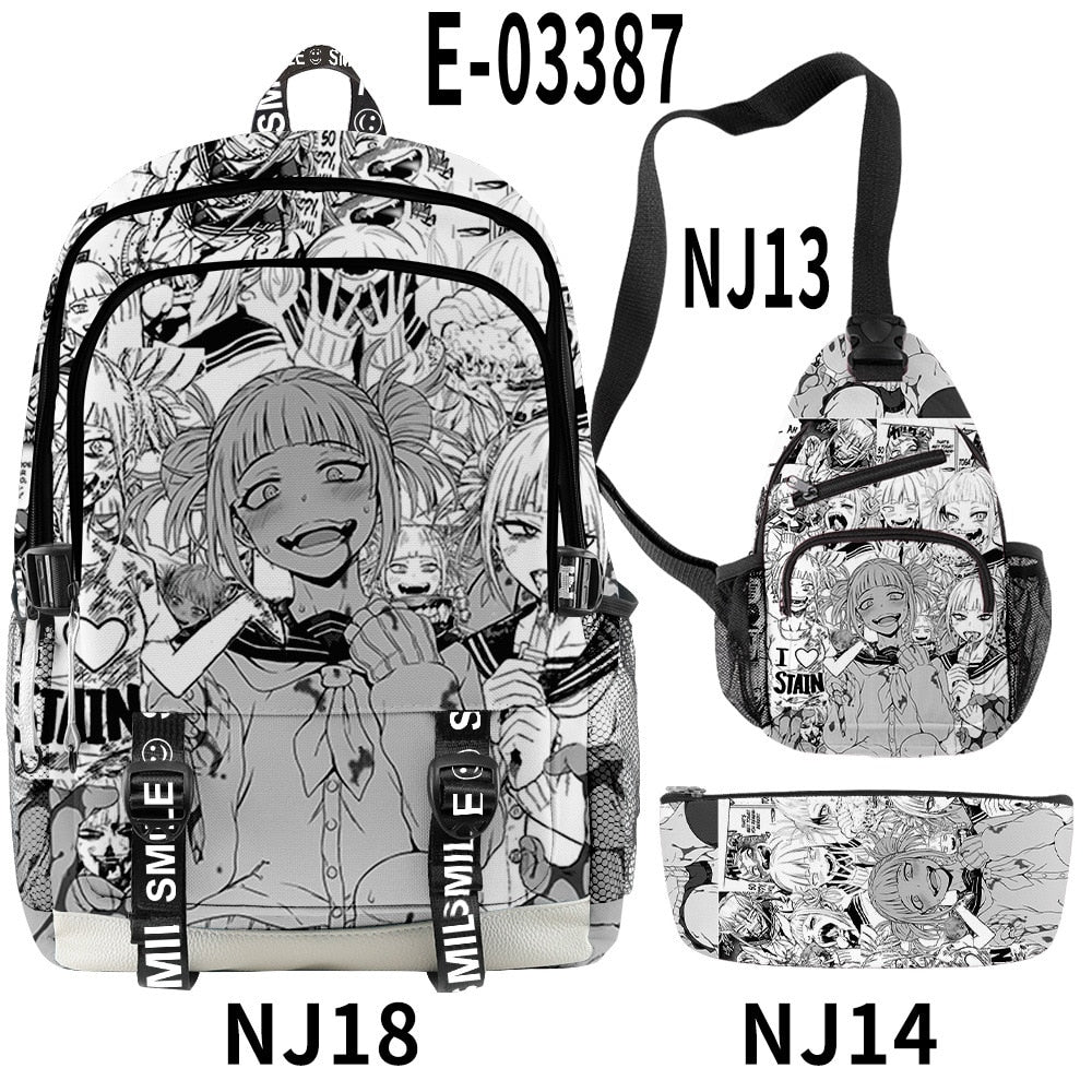 My Hero Academia Backpacks School Bag 3D bag 19
