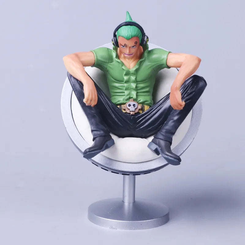 One Piece Sitting Position Action Figure Vinsmoke Yonji 11cm