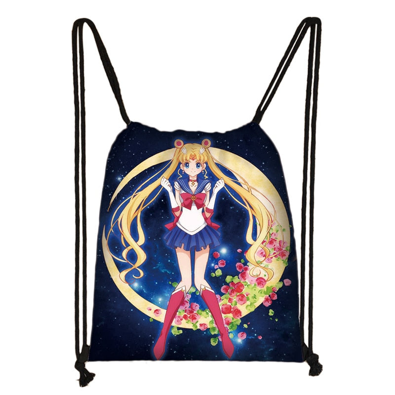 Sailor Moon Drawstring Bag