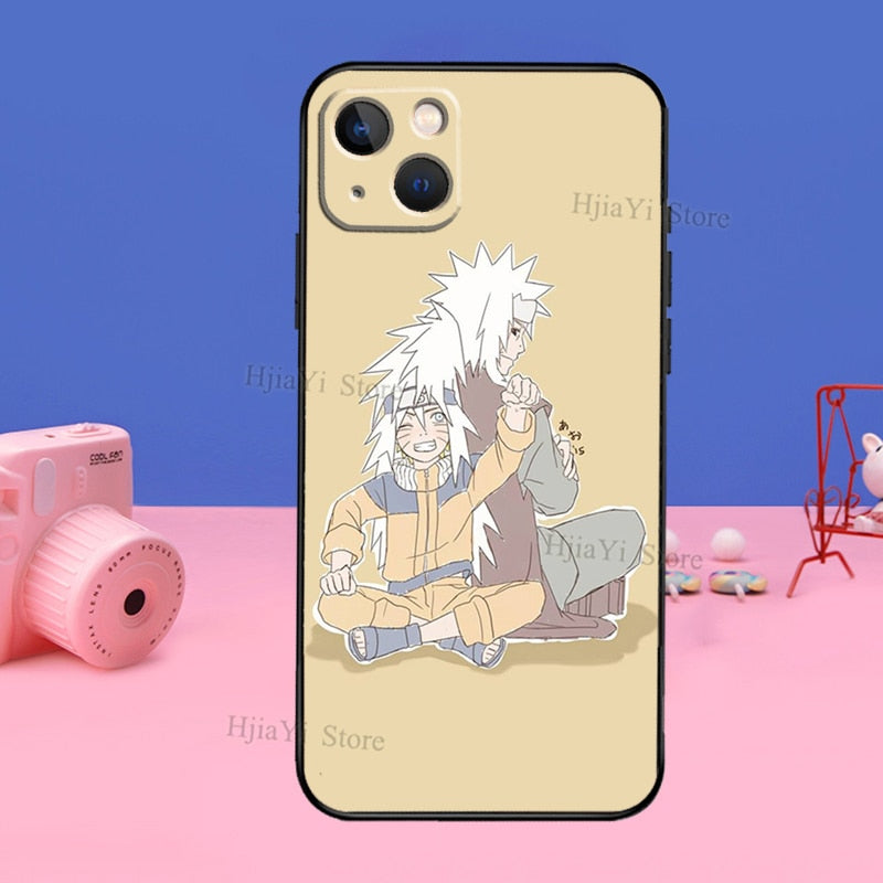 Jiraiya Naruto Anime Case For iPhone Style 3