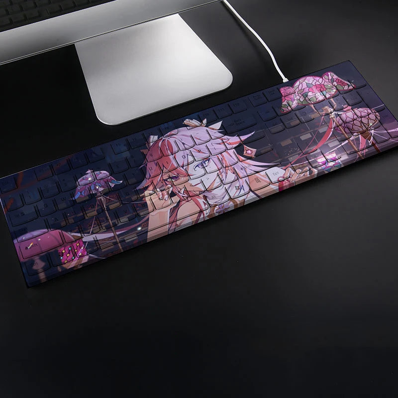 Genshin Impact Yae Miko Anime Keyboard