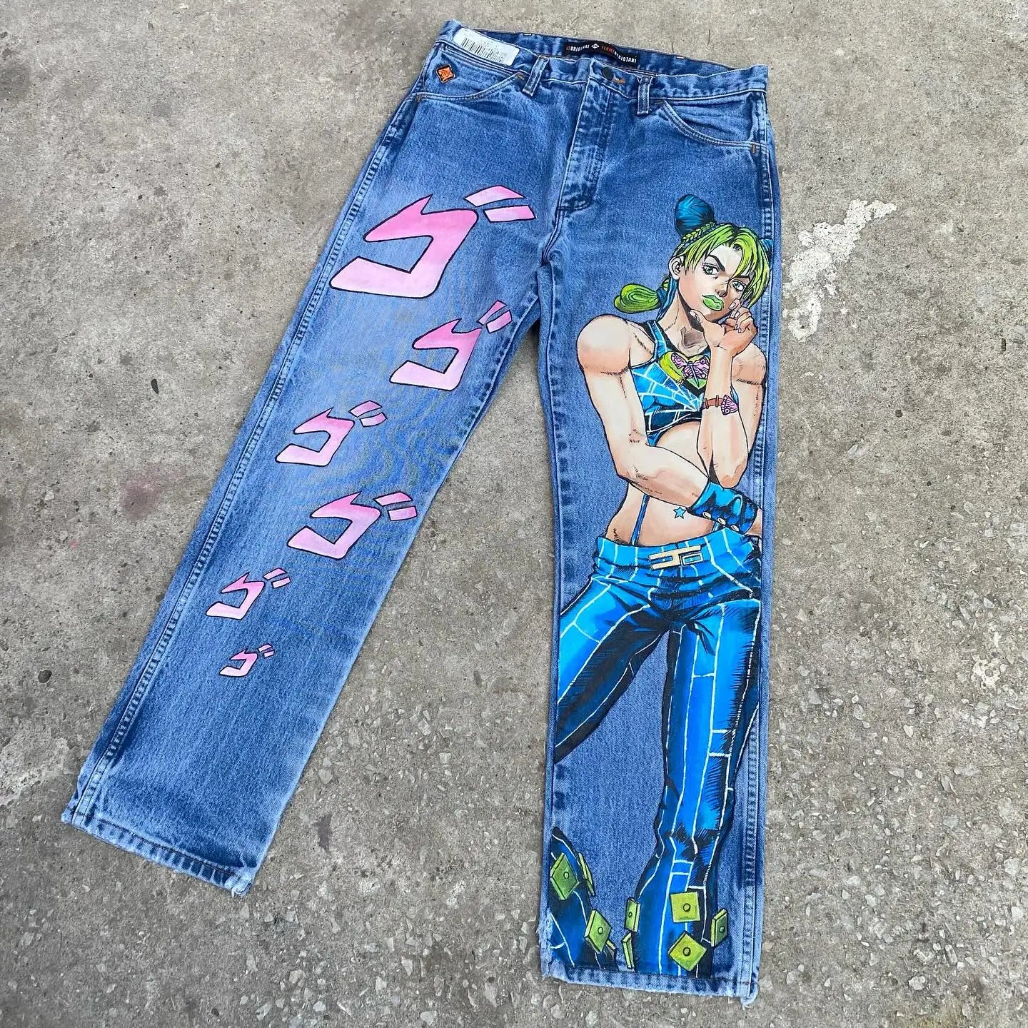 Jojo's Bizarre Adventure Denim Jeans