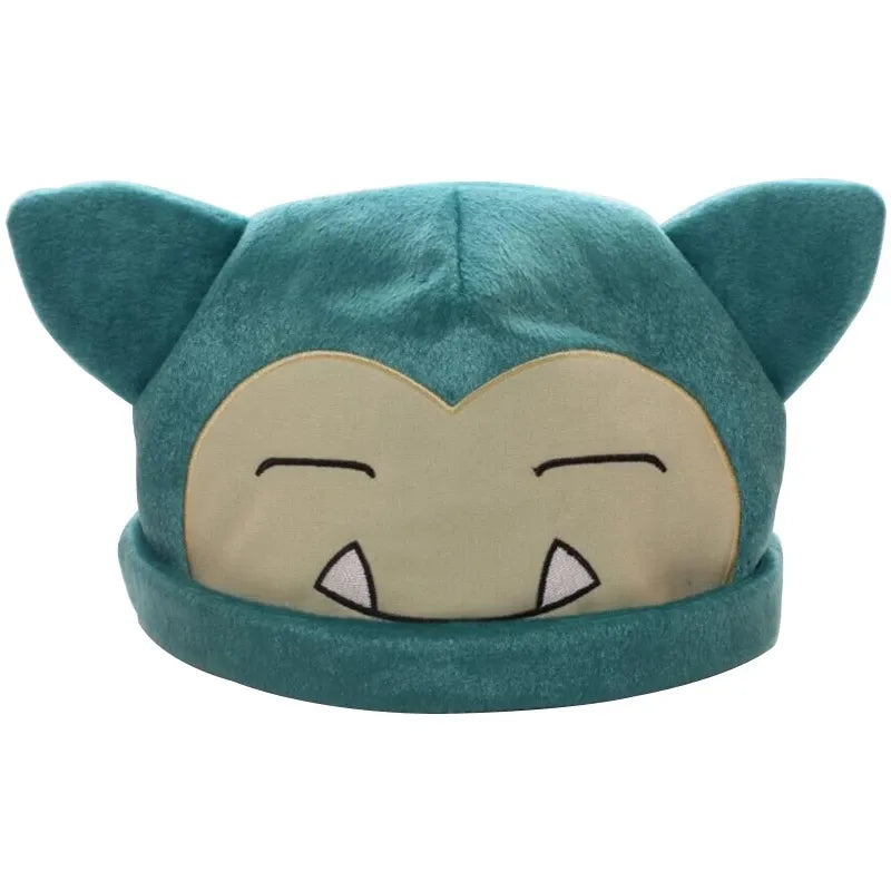 Snorlax Pokemon Beanie Green 52-58cm